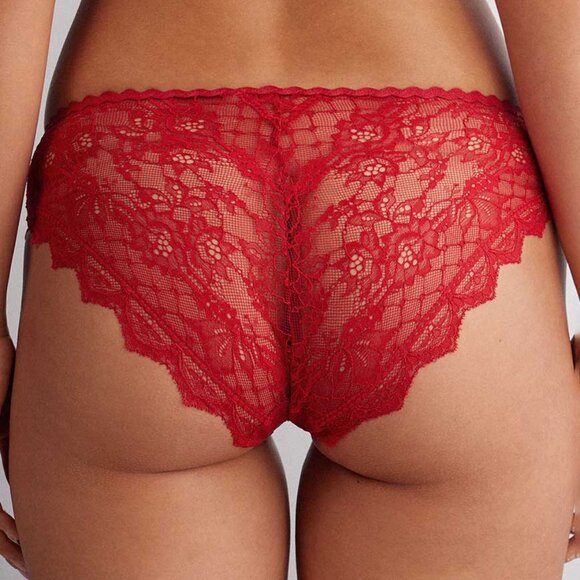 Intimissimi Winter of Love Lace Panties in Red - Picture 4 of 6